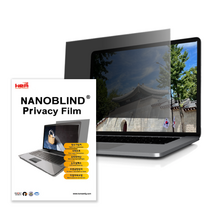 나노블라인드 보안필름 블루라이트차단 사생활보호 프라이버시필름 노트북 화면보호필름, 13.4인치W-B(가로294mmX세로165.5mm), 1개