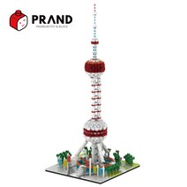 프랜디 나노블럭 랜드마크 대형 건축물 동방명주 SM063 미니 건물, SM063 동방명주