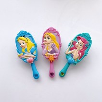 프린세스빗 인어공주 붙임머리 파마 머리안빠지는 조카 여아 빗 헤어 브러쉬 빗질 선물 굿즈, 프린세스빗_민트
