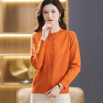 여성 봄가을 아우터 긴팔 스웨터