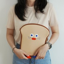 [갓샵] 식빵 11인치 아이패드 파우치 [로마네 토스트 브런치브라더 귀여운 프로 에어 5