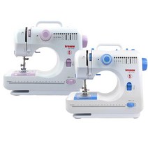 SEUM 전기식 미니 재봉기 업소용 오바로크 미싱 자수 가정용 재봉틀 다기능 오버록 미싱기, BP-7016퍼플