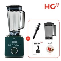 (주)에이치씨컴퍼니 HC해피콜 초고속 블렌더 스마트 엑슬림 부스터(컨테이너X2), 블랙