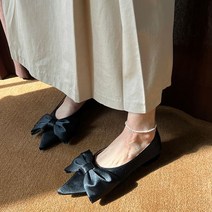 모노바비 Satin Kim. 보우 플랫 2.5cm