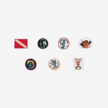 [킹스포츠 KING SPORTS] 앰블램 와펜, ①다이빙 깃발