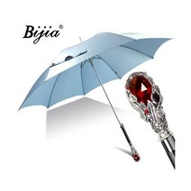 긴 우산 예쁜 참신한 바람 방지 루비 강화 UV 보호 Guarda Chuvas 비옷