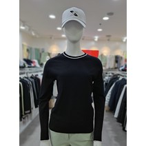 제이디엑스 골프웨어 여성 소매 로고 포인트 라운드 스웨터 X4SPT5351(1465558)