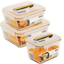 글라스락 4.5L 밀폐용기 김치통 유리반찬통 핸디 HONI * 357055EA, 본상품선택