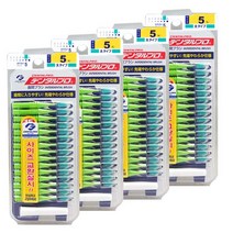 덴탈프로 치간칫솔 5단계 (L - 1.5mm) 15P/잭스/덴탈프로/치간칫솔/5호/5단계/L, 4개