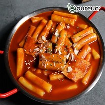 [이푸른] 쫄깃 혼떡 인생떡볶이(순한맛) 320g x 3팩, 상세페이지 참조