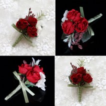 남자부토니에 셀프웨딩소품 웨딩촬영소품 부토니에르 부토니