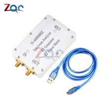 35 4400MHz 스펙트럼 분석기 RF 발생기 스윕 신호 소스 파워 미터 알루미늄 합금 쉘 USB 코드가 미니 인터페이스, 한개옵션0