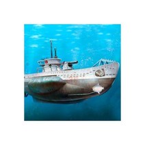 Meng WB-003 독일 U-보트 VII 조립 잠수함 모델 빌딩 키트 Q 버전 무접착제 분리 선박 키트 컬렉션 DIY