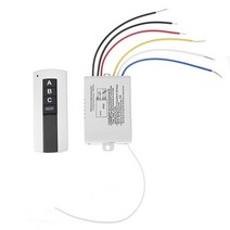 호이스트 리모컨 무선 원격 제어 스위치 송신 수신기 123 채널 켜기끄기 220v 무선 원격 제어 스위치 수신기 송신기 램프 빛 전기 장비 드롭 선박, 3-금