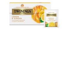 트와이닝 레몬 앤 진저 티백 허브차, 1.5g, 1개입, 25개