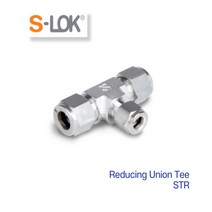 락피팅(Lok Fitting) 유니온이경티(Reducing Union Tee ) STR S-LOK(에스락), STR4-4-6(1/4-1/4-3/8)