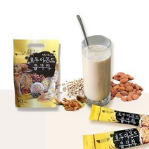 꽃샘식품 영양차 곡물율무차 마음료 아몬드율무차 국산율무차 호두율무차 간식차, qwe 고소한 호두아몬드 율무차 50T 차 아침대용차, &as