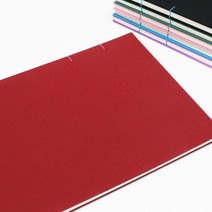 수제 드로잉북 크로키북 A3, 와인버건디