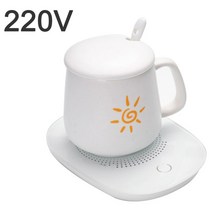 USB 머그 컵 받침대 머그워머 온도유지 보온접시 Usb 뜨거운 음료 컵 절연 컵 55 ° c 가열 110 v 컵 따뜻한 열 음료 머그 매트 계속 음료 따뜻한 히터 머그 코스터 가, 220V