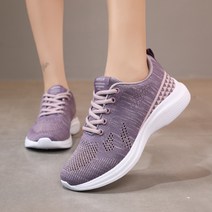 준이 여성 발편한 운동화 메쉬 스니커즈 어머니 신발 여성 헬스 운동화 런닝화