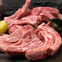 예니마켓 [한돈] 등갈비 1000g (냉장) 국내산 돼지고기 구이용 갈비찜, 1개