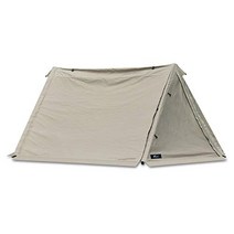 FIELDOOR 팝 텐트 320 [TC 카키] 폴리코튼 니타마 폴 이너 텐트 부속 매달아식 스커트 부착 밀리터리 솔로 솔로 텐트 모닥불 난연 차광 발수