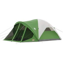 콜맨 스크린룸 돔 텐트 Coleman Dome Tent with Screen Room Evanston Camping Tent with Screened-In Porch 6인용