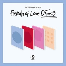 트와이스 - Formula of Love: O+T=<3 정규3집 앨범 랜덤발송, 1CD