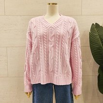 이랜드 [에잇컨셉]뮤트케이블VKT 긴팔패턴니트 C23C1FKT012 (2컬러)_부천점