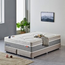 컴포트 10존 투포켓 라텍스 폼 독립스프링 매트리스 SS SSB125C, 아이보리