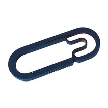 키 체인 클립 다기능 티타늄 합금 Carabiners 분실 방지 버클 클립 홀더 주최자 매는 밧줄 스냅 훅 캠핑 액세서리, 7cm 블루