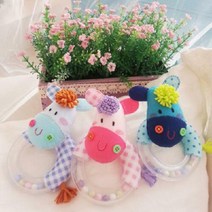 마렝고 링 딸랑이 공예 교구 바느질 인형만들기diy, 베이비스카이