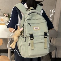 가벼운 여성 미니 노트북 여행용 가방2021 새로운 방수 나일론 여성 배낭 한국어 일본 패션 여학생 schoolbag 다층 간단한 감각 여행 가방
