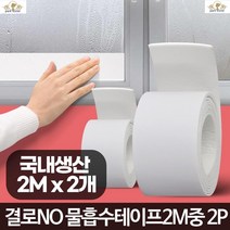 창문테이프 창틀습기제거 습기테이프 유리창물흡수 결로방지커버 수분흡수 결로흡수테이프 방습기제거, 중형