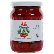 절임 체리 통조림 레드체리 375g, 1개