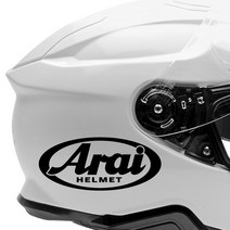Arai 아라이 헬멧 스티커 오토바이 데칼, 80x35mm, 실버