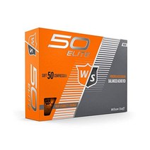 WILSON 스태프 피프티 엘리트 골프공 오렌지