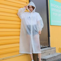 여성레인코트 판초우의 자켓 비옷 남성 테마 파크 캠핑 비상 재킷 불침투성