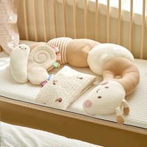 이몽 꿀잠세트 (버터 애착필로우+나비 감각인형+가슴안정 좁쌀베개), 피그먼트 누빔 핑크