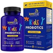 LoveBug Probiotics Little Ones Kids Probiotics 60 Pearls – 3 Billion CFU w/Added prebiotic Fiber –, 1, 기타