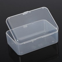 미니 수납케이스 투명 플라스틱 소품 정리 보관함 서랍 정리함 90x60x32mm, 1개 (03-355E)
