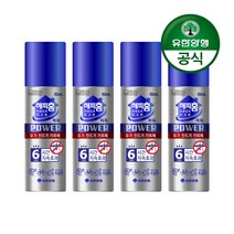 유한양행 [본사직영] 해피홈 아웃도어 미스트파워 모기 드기 기피제 65mL, 4개