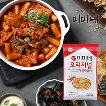 미미네 매콤한맛 국물떡볶이 5봉, 없음