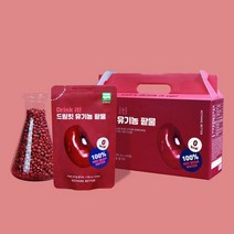 낫띵베럴 드링킷 유기농 팥물, 100ml, 24개