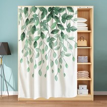 옷장 행거 블라인드 커튼 방진 깔끔한 부착 칸막이 가림막 안방 라커 룸 커튼 레일, 100cm  X 140cm  + B