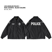 미국 LAPD 오버핏 데일리 숏 트렌치코트 항공점퍼