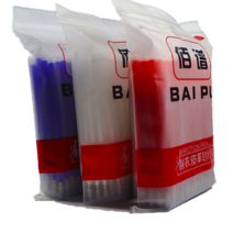 UNBAISER 열펜 아이롱펜 재단용 자수펜 초크펜 (굵은펜 100개입), 블랙, 100개