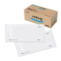 그린위생산업 심플한 '무지' 1매용 업소용물티슈 물티슈, 400매, 1개