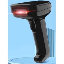 바코드스캐너 QR코드 스캐너 바코드 리더기 무선 핸드, 블랙 - 유선 1D 2D 바코드 스캐너