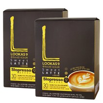 루카스나인 시그니처 스위트라떼30T x 2개 1세트